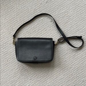 Madewell Black Leather Bag